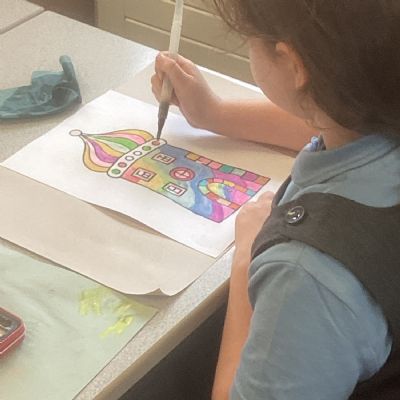 Art in the Style of Hundertwasser
